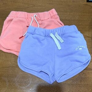 Old Navy Kids Shorts - Coral and Lavender